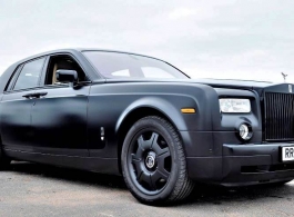 Rolls Royce Phantom wedding car for hire in Plymouth